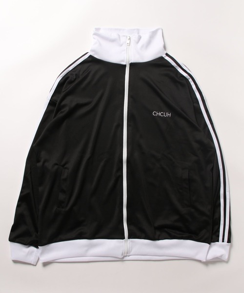 DEVICE（デバイス）の「ダブルライン バイカラーリブ トラックジャケット ジャージ（ジャージ・レディース・ブラック×ホワイト/ホワイト系その他・FREE）」の10枚目の写真