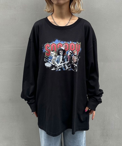 【ZOZO限定】SNAPPYロックTシャツ（Tシャツ/カットソー）｜CIAOPANIC（チャオパニック）