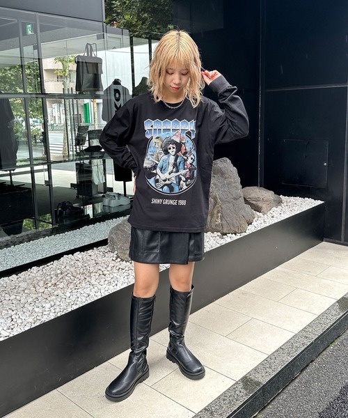 ZOZO限定】SNAPPYロックTシャツ（Tシャツ/カットソー