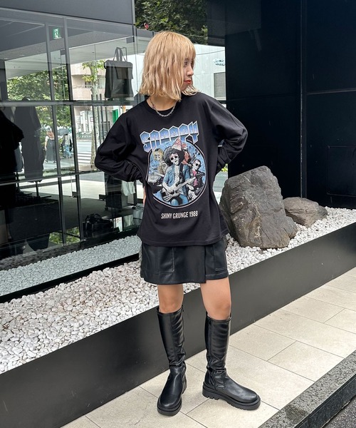 【ZOZO限定】SNAPPYロックTシャツ（Tシャツ/カットソー）｜CIAOPANIC（チャオパニック）