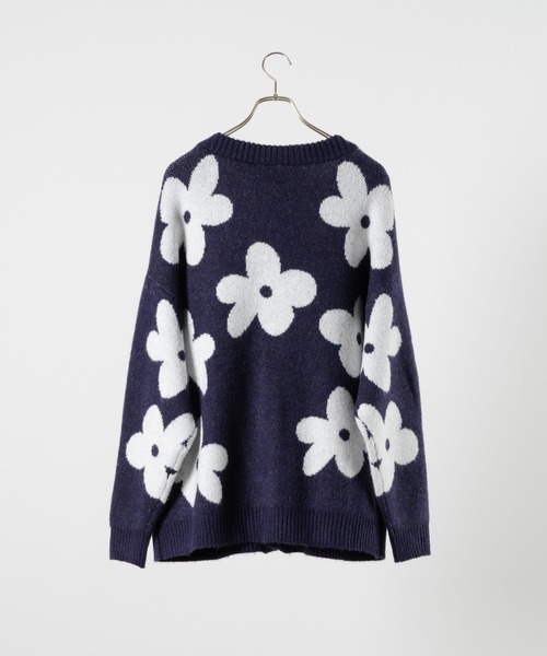 Remember.（リメンバー）の「flower knit cardigan / フラワー