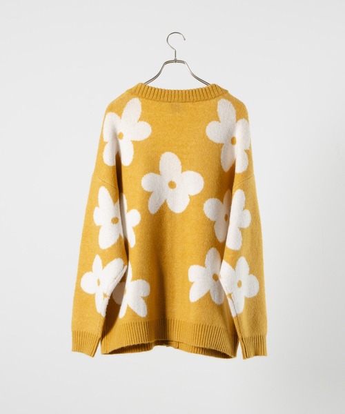 Remember.（リメンバー）の「flower knit cardigan / フラワーニット