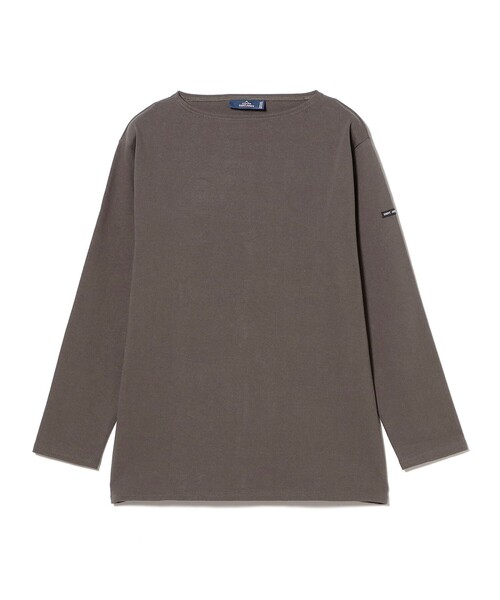 BEAMS F(ビームスエフ)の「SAINT JAMES / OUESSANT ソリッド ボートネック Tシャツ(Tシャツ/カットソー・メンズ・オフホワイト/ブラック/ナチュラル/ネイビー・6/5/4)」の15枚目の写真