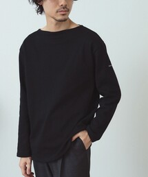 BEAMS F（ビームスエフ）の「SAINT JAMES   OUESSANT ソリッド ボートネック Tシャツ（Tシャツ/カットソー）」