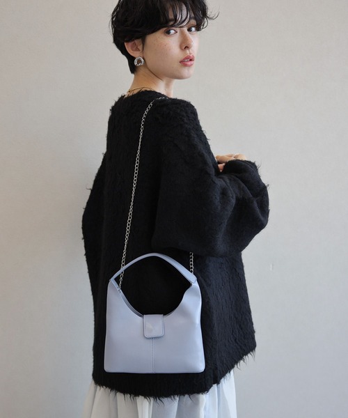 RAGEBLUE(レイジブルー)の「3WAYフラップハンドバック(ハンドバッグ・レディース・ブラック/ブルー・FREE)」の3枚目の写真