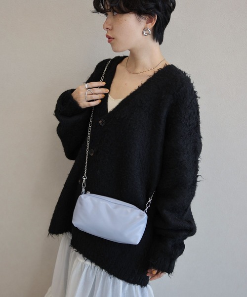 RAGEBLUE(レイジブルー)の「3WAYフラップハンドバック(ハンドバッグ・レディース・ブラック/ブルー・FREE)」の4枚目の写真