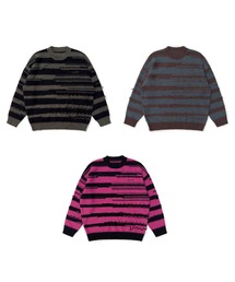 MASONPRINCE オーバーサイズ ポロネックボーダーニット MASONPRINCE（メイソンプリンス）｜ニット/セーター一覧 - WEAR