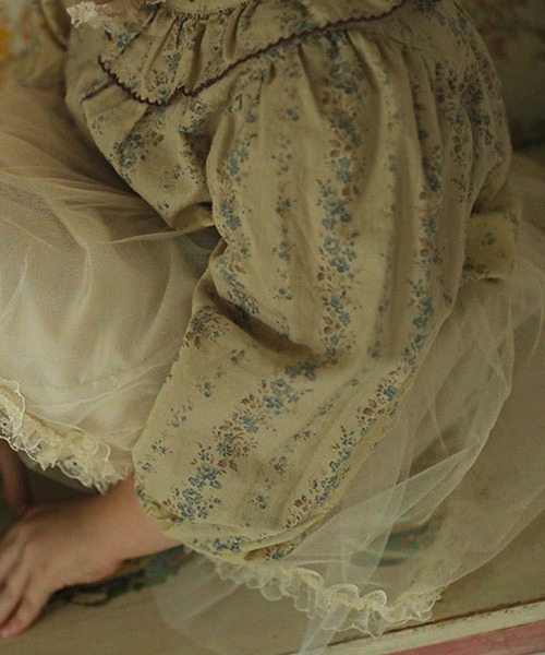 aimoha(アイモハ)の「【aimoha-KIDS-】子供服 田舎風花柄ブラウス(シャツ/ブラウス・キッズ・ライトグリーン・140/120/150/100/130/110/90)」の6枚目の写真