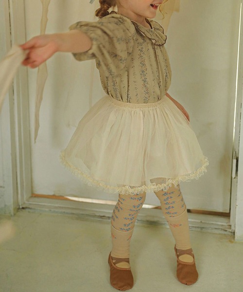 aimoha(アイモハ)の「【aimoha-KIDS-】子供服 田舎風花柄ブラウス(シャツ/ブラウス・キッズ・ライトグリーン・140/120/150/100/130/110/90)」の8枚目の写真