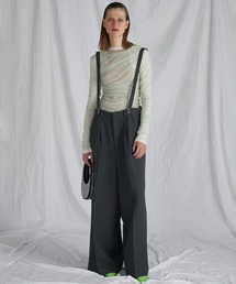 PRANK PROJECT | 【24SPRING PRE ORDER】フックウエストサスペンダーパンツ / Hook Waist Suspender Pants(その他パンツ)
