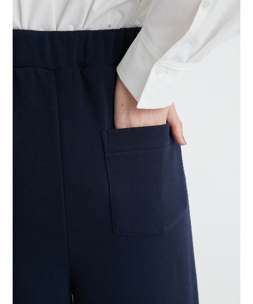 emmi（エミ）の「【emmi atelier】ewcロゴスウェットパンツ（スウェットパンツ・レディース・ライトブルー/ネイビー/ホワイト・FREE）」の21枚目の写真