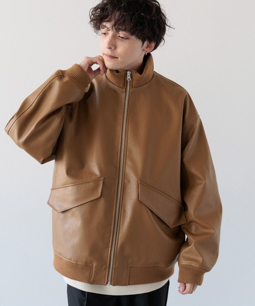 RAGEBLUE（レイジブルー）の「シンセティックレザー/スタンドリブ