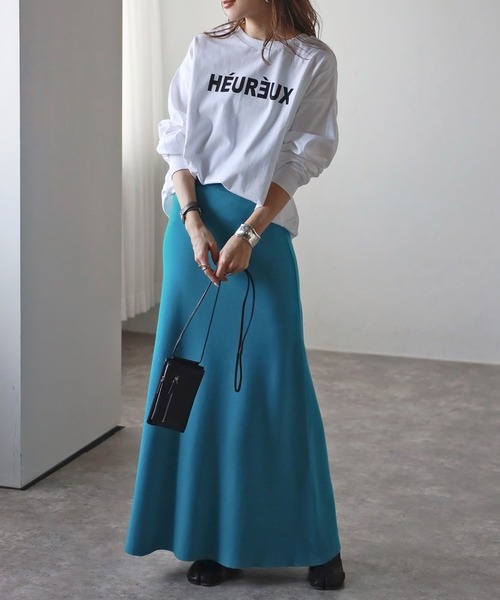 Bonjour Sagan（ボンジュールサガン）の「前後2WAYロゴロンT（Tシャツ/カットソー・レディース・ブラック/グレー/ホワイト・FREE）」の20枚目の写真