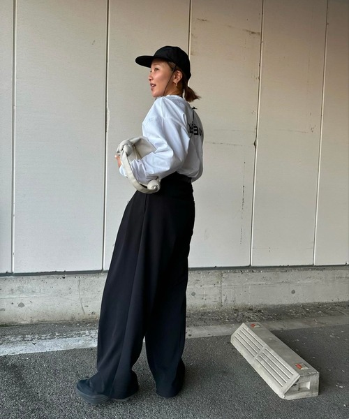 model：H163 着用サイズ：FREE