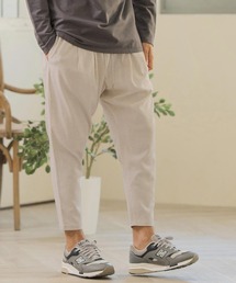 mp11954-COTTON LINEN TAPERED PANTS テーパードパンツ