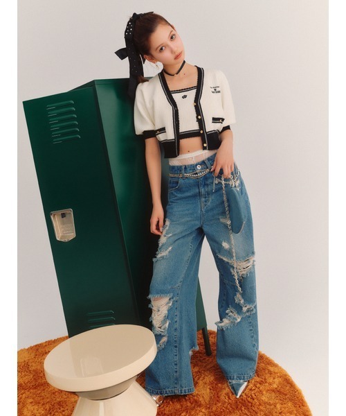 LILY BROWN(リリーブラウン)の「【LILY BROWN×MARY QUANT】チョーカーチェーンネックレスセット(ネックレス・レディース・シルバー/ゴールド・FREE)」の10枚目の写真