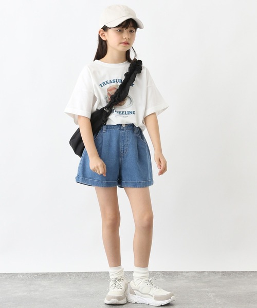 GLOBAL WORK（グローバルワーク）の「クシュクシュショルダーBAG/103899（ショルダーバッグ・キッズ・ブラック/アイボリー・FREE）」の20枚目の写真