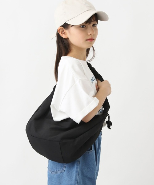 GLOBAL WORK（グローバルワーク）の「クシュクシュショルダーBAG/103899（ショルダーバッグ・キッズ・ブラック/アイボリー・FREE）」の22枚目の写真