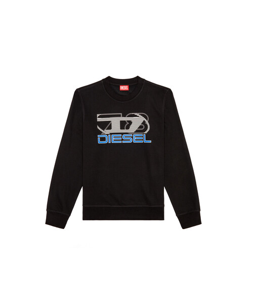 DIESEL(ディーゼル)の「メンズ スウェット S-GINN-K43(スウェット・メンズ・ホワイト/ブラック・SMALL/MEDIUM/LARGE/XX-LARGE/XXX-LARGE/X-SMALL/X-LARGE)」の4枚目の写真