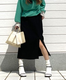 Q | ストレッチタイトスカート(スカート)