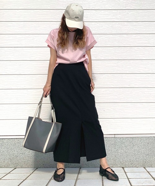 Q（キュー）の「ストレッチタイトスカート（スカート）」 - WEAR