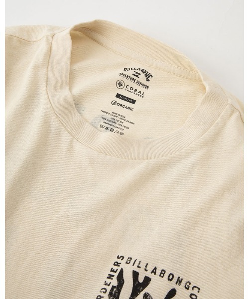 BILLABONG（ビラボン）の「BILLABONG レディース CORAL GARDENER SHRUNKEN TEE Ｔシャツ 【2024年春夏モデル】/ビラボンバックプリント半袖Tシャツ（Tシャツ/カットソー・レディース・ホワイト・MEDIUM）」の9枚目の写真