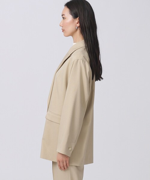 GALLEST（ギャレスト）の「ツイルリラックスジャケット（テーラードジャケット・レディース・ネイビー/ベージュ/イエロー系その他・40/38/36）」の18枚目の写真