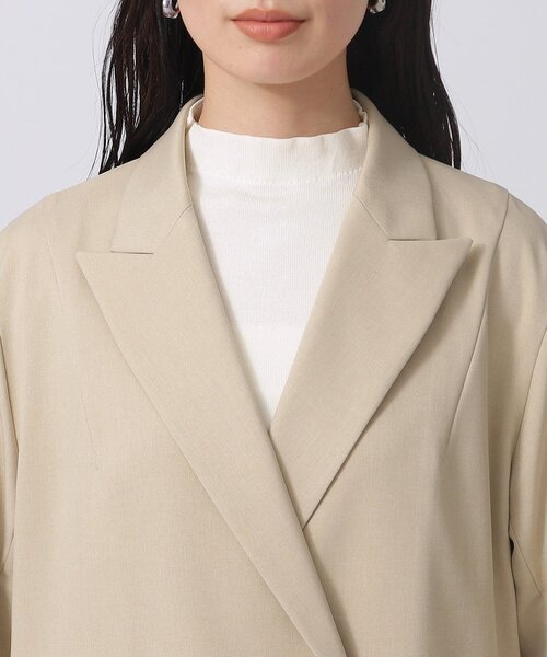 GALLEST（ギャレスト）の「ツイルリラックスジャケット（テーラードジャケット・レディース・ネイビー/ベージュ/イエロー系その他・40/38/36）」の20枚目の写真