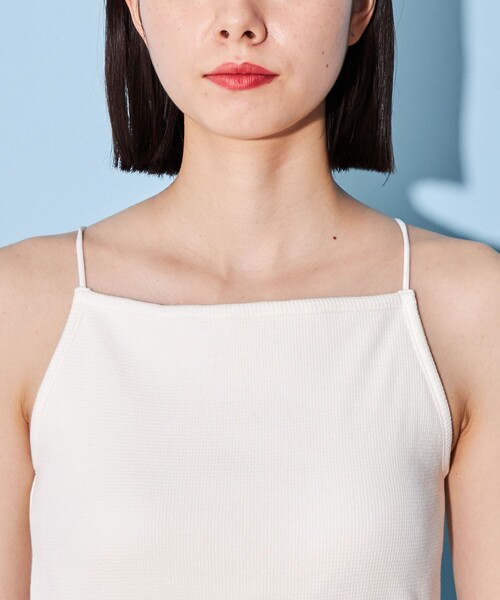 CITEN(シテン)の「<CITEN>ナロー ストラップ キャミソール(キャミソール・レディース・ホワイト/イエロー/ブラック・FREE)」の11枚目の写真