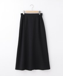 qout サイドゴム仕様フレアスカート