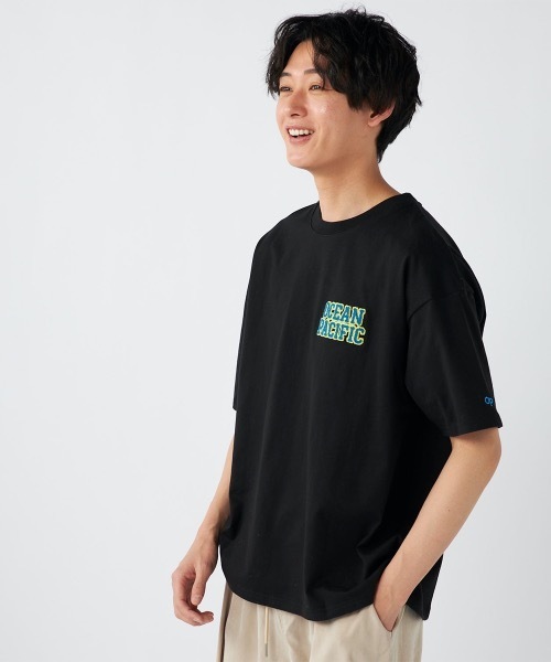 Ocean Pacific（オーシャンパシフィック）の「【OP/オーピー】ヴィンテージ風半袖Tシャツ  バックプリント（Tシャツ/カットソー・メンズ・イエロー/ブラック/ヘザーグレー/ホワイト・LARGE/MEDIUM/X-LARGE）」の12枚目の写真