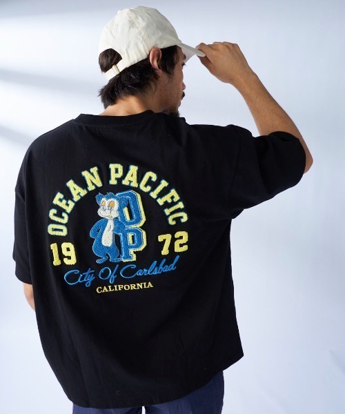 セール】【OP/オーピー】ヴィンテージ風半袖Tシャツ バック