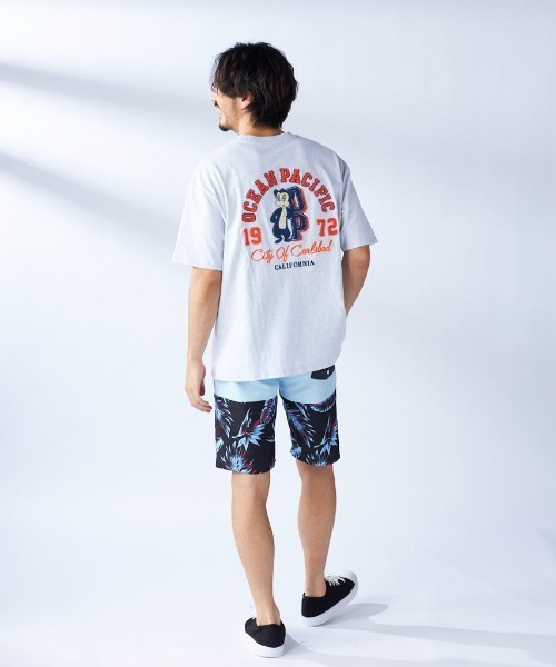 セール】【OP/オーピー】ヴィンテージ風半袖Tシャツ バック