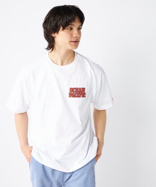 セール】【OP/オーピー】ヴィンテージ風半袖Tシャツ バックプリント（T