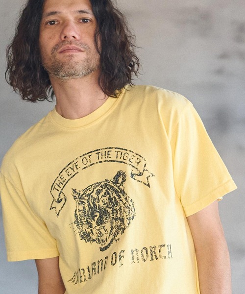 mt8927- ヴィンテージ風Tシャツ（Tiger）（Tシャツ/カットソー）｜CAMBIO（カンビオ）