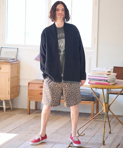 CAMBIO（カンビオ）の「mt8927- ヴィンテージ風Tシャツ（Tiger）（Tシャツ/カットソー・メンズ・ブラック/オフホワイト/イエロー・S/M/L/XL）」の11枚目の写真