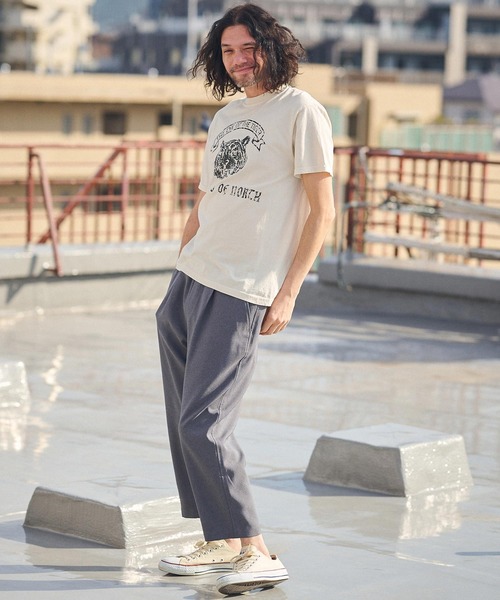 CAMBIO（カンビオ）の「mt8927- ヴィンテージ風Tシャツ（Tiger）（Tシャツ/カットソー・メンズ・ブラック/オフホワイト/イエロー・S/M/L/XL）」の20枚目の写真