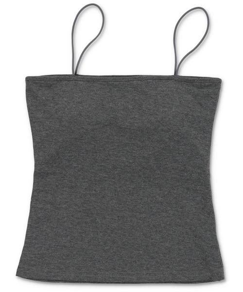 Lull（ルル）の「【Lull / ルル】インナーベアキャミ（キャミソール・レディース・ブラック/オフホワイト/ベージュ/チャコール・ONESIZE）」の18枚目の写真