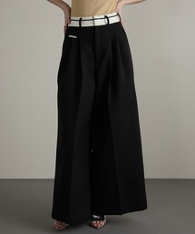 PRANK PROJECT | 【24SUMMER PRE ORDER】マーベルトワイドスラックス / Waistband Lining Wide Slacks(スラックス)