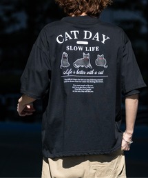 JOHN'S CLOSET（ジョンズクローゼット）の「【a】CAT&DOG プリント BIG Tシャツ（Tシャツ/カットソー・メンズ）」