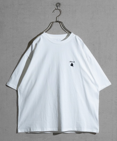 JOHN'S CLOSET(ジョンズクローゼット)の「【a】CAT&DOG プリント BIG Tシャツ(Tシャツ/カットソー・メンズ・ライトグレー系1/ブルー系2/ブラック系2/ホワイト系1/ホワイト系2/ブルー系1/ブラック系1/ライトグレー系2・MEDIUM/LARGE)」の14枚目の写真