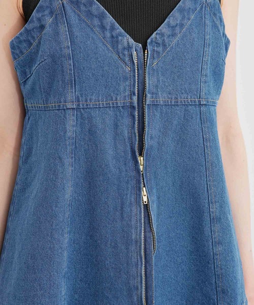 ROPE' PICNIC（ロペピクニック）の「デニムビスチェ（ベスト・レディース・ブルー/ネイビー・38）」の21枚目の写真