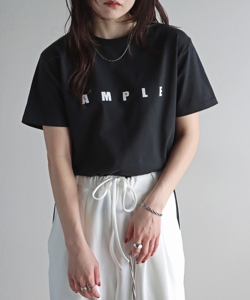 COURO（コウロ）の「アソートプリントTシャツ（Tシャツ/カットソー・レディース・ホワイト/ブラック/オートミール/ホワイト系/ホワイト系1/ホワイト系2/ホワイト系3/ブラック系/ブラック系1/ブラック系2/ブラック系3/ライトグレー系/ライトグレー系1/ライトグレー系2/ライトグレー系3・M/L）」の8枚目の写真