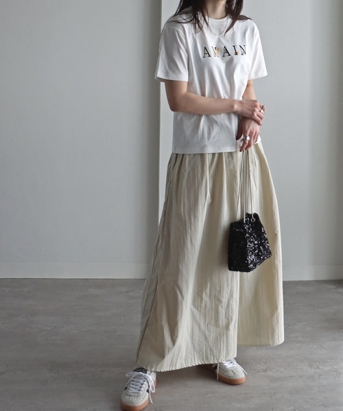 COURO（コウロ）の「アソートプリントTシャツ（Tシャツ/カットソー・レディース・ホワイト/ブラック/オートミール/ホワイト系/ホワイト系1/ホワイト系2/ホワイト系3/ブラック系/ブラック系1/ブラック系2/ブラック系3/ライトグレー系/ライトグレー系1/ライトグレー系2/ライトグレー系3・M/L）」の18枚目の写真