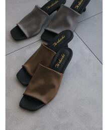 Te chichi（テチチ）の「サテンミュールサンダル（サンダル）」