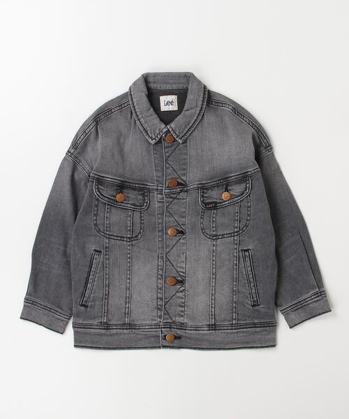 Lee（リー）の「Lee/リー キッズ ジャケット DNM LK1377 LK1377-182（その他アウター・キッズ・ブラック・130cm/140cm/150cm）」の10枚目の写真