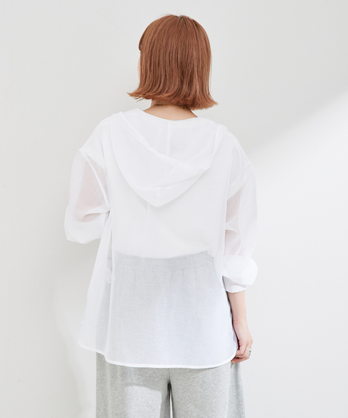 B.C STOCK（ベーセーストック）の「フードシアーブルゾン（その他