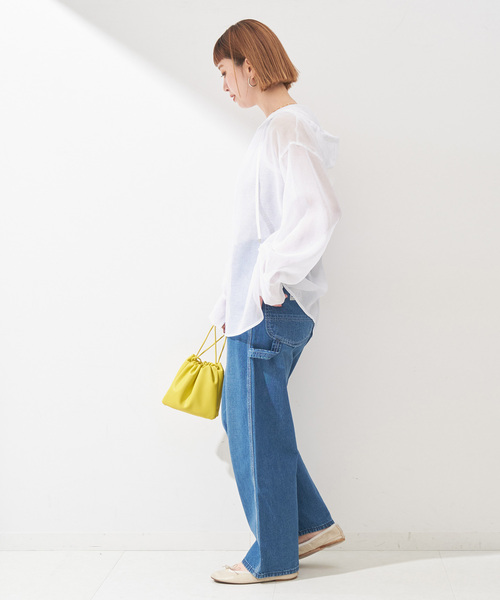 B.C STOCK（ベーセーストック）の「フードシアーブルゾン（その他