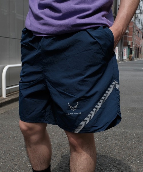 MILITARY（ミリタリー）の「【Military Reproduts　ミリタリーリプロダクツ】AIR FORCE トレーニングショーツ（その他パンツ・メンズ・ネイビー/ブラック・MEDIUM/LARGE/X-LARGE）」の19枚目の写真