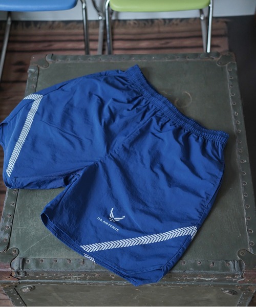 MILITARY（ミリタリー）の「【Military Reproduts　ミリタリーリプロダクツ】AIR FORCE トレーニングショーツ（その他パンツ・メンズ・ネイビー/ブラック・MEDIUM/LARGE/X-LARGE）」の14枚目の写真